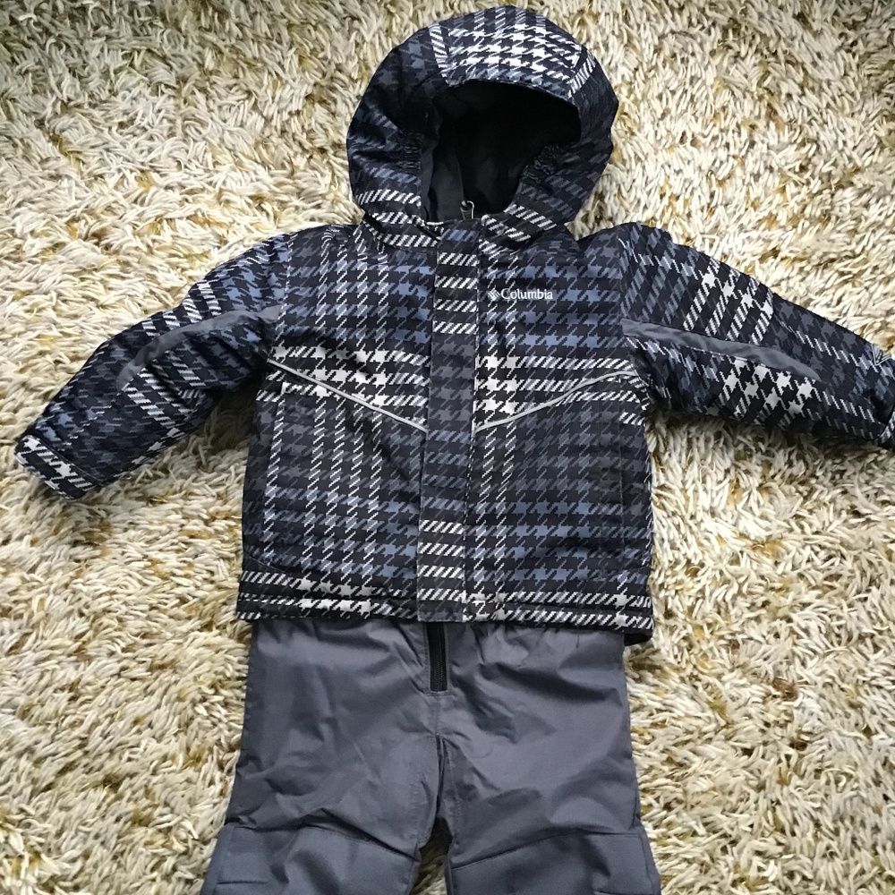 Columbia snow coverall and jacket